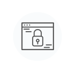Icono de autenticación y verificación